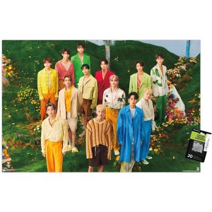 Trends International SEVENTEEN 4th Album Repackage 'SECTOR 17' / NEW BEGINNING Ver. Unframed Wall Poster Prints - 1 of 4