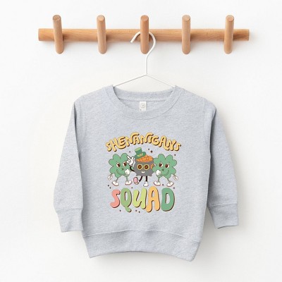 The Juniper Shop Shenanigans Squad Toddler Graphic Sweatshirt