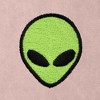 Dalix Alien Embroidery Washed Sweatsuit Set Hoodie Jogger Soft Fleece Relaxed Fit Lounge Mens - 2 of 4