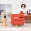 Swivel Chair For Living Room, 360 Degree Swivel Club Modern Single Sofa Chair, Accent Chairs Swivel, Accent Chairs Modern-Cuddlewood - 3 of 4