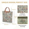 Signare USA William Morris Golden Lily Foldaway Grocery Bag - 4 of 4
