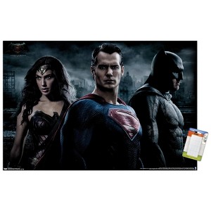 Trends International DC Comics Movie - Batman v Superman - Trio Unframed Wall Poster Prints - 1 of 4