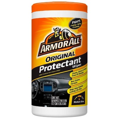 Armor All 50ct Original Protectant Wipes Automotive Protector