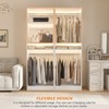 Aheaplus Closet System with 2 Hanging Rods - 4 of 4