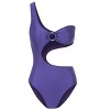 Women's One Shoulder One Piece Swimsuit - LSCN by LASCANA - 2 of 3