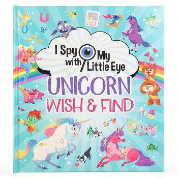 Unicorn Wish & Find (I Spy with My Little Eye) - by  Cottage Door Press (Hardcover)