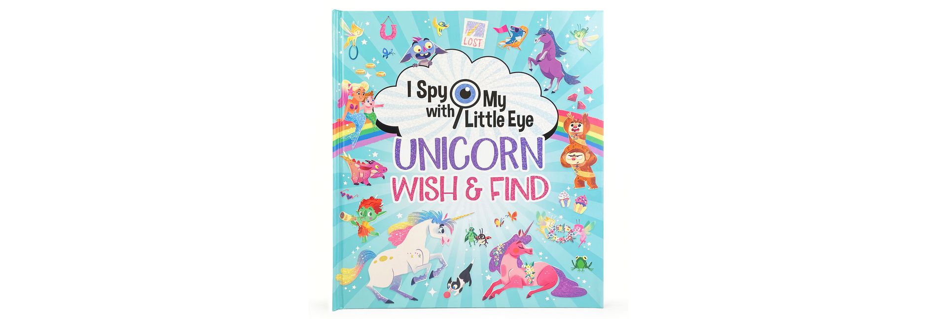 Unicorn Wish & Find (I Spy with My Little Eye) - by  Cottage Door Press (Hardcover)