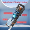 WHALL Cordless Vacuum Cleaner, Stick Vacuum cordless with 2500mAh Battery, Rechargeable Cordless Vacuum with 45min Runtime for Home/Carpet, Floor - 2 of 4