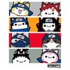 Men's Naruto Nyaruto Duo Panels T-Shirt - 2 of 4