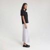 Women's Ruffled Neck Tie-Front Blouse - A New Day™ - 3 of 4