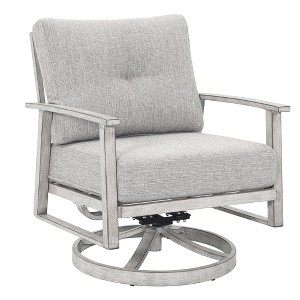 Cesicia 28'' X 31.5'' X 32.7'' In 360Â° Rotating Sofa Armchair(1 Seat) Cotton Linen Skin Friendly Fabric Ergonomic Design For Living Room & Bedroom - 1 of 4
