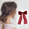 Unique Bargains Fashionable Bow Ribbon Duckbill Hair Clips 1 Pc - 2 of 4