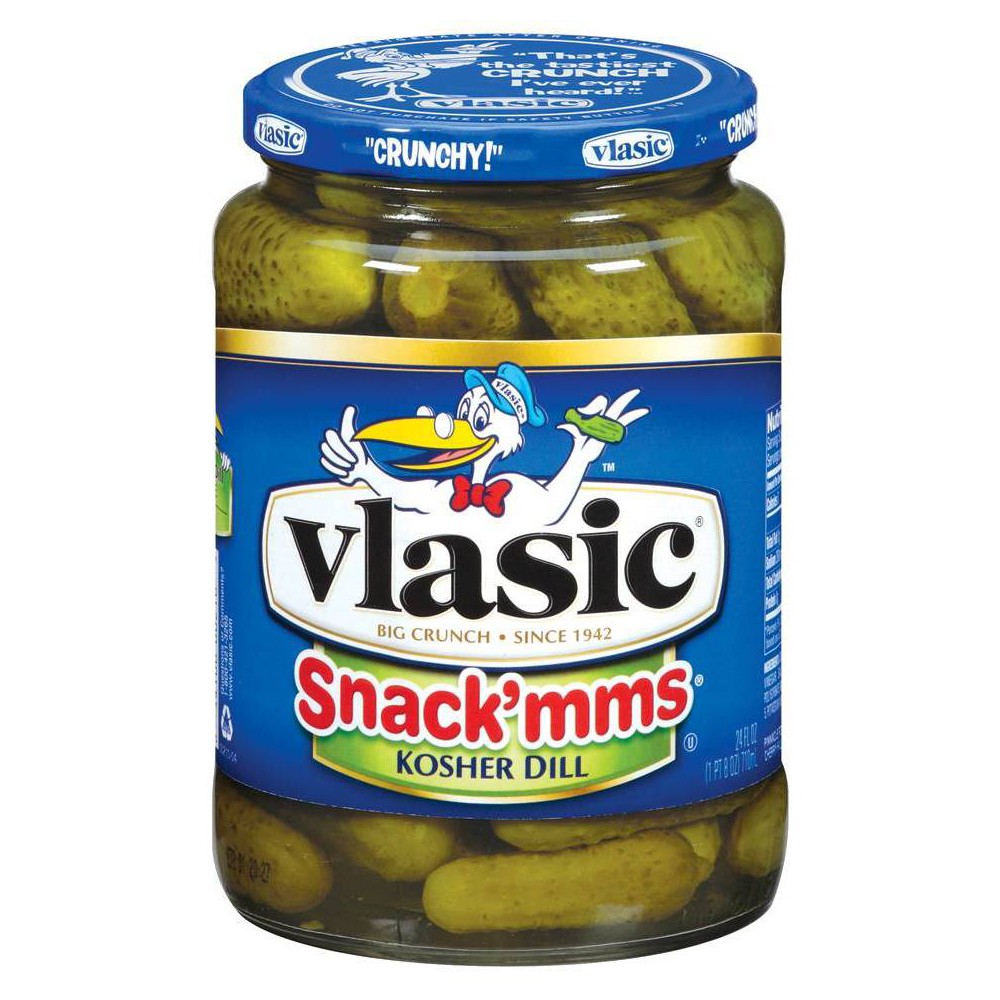 UPC 054100002105 product image for Vlasic Kosher Dill Snack'Mms - 24oz | upcitemdb.com