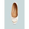 Karder Brooch Detail Ballet Flats - 4 of 4