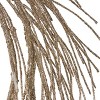 GDFStudio Attola 24" Pre-Lit Artificial Twig Christmas Garland/Wreath Warm White Lights, Champagne Glitter - 4 of 4