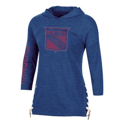 NHL New York Rangers Women's Netminder Lightweight Hoodie - L