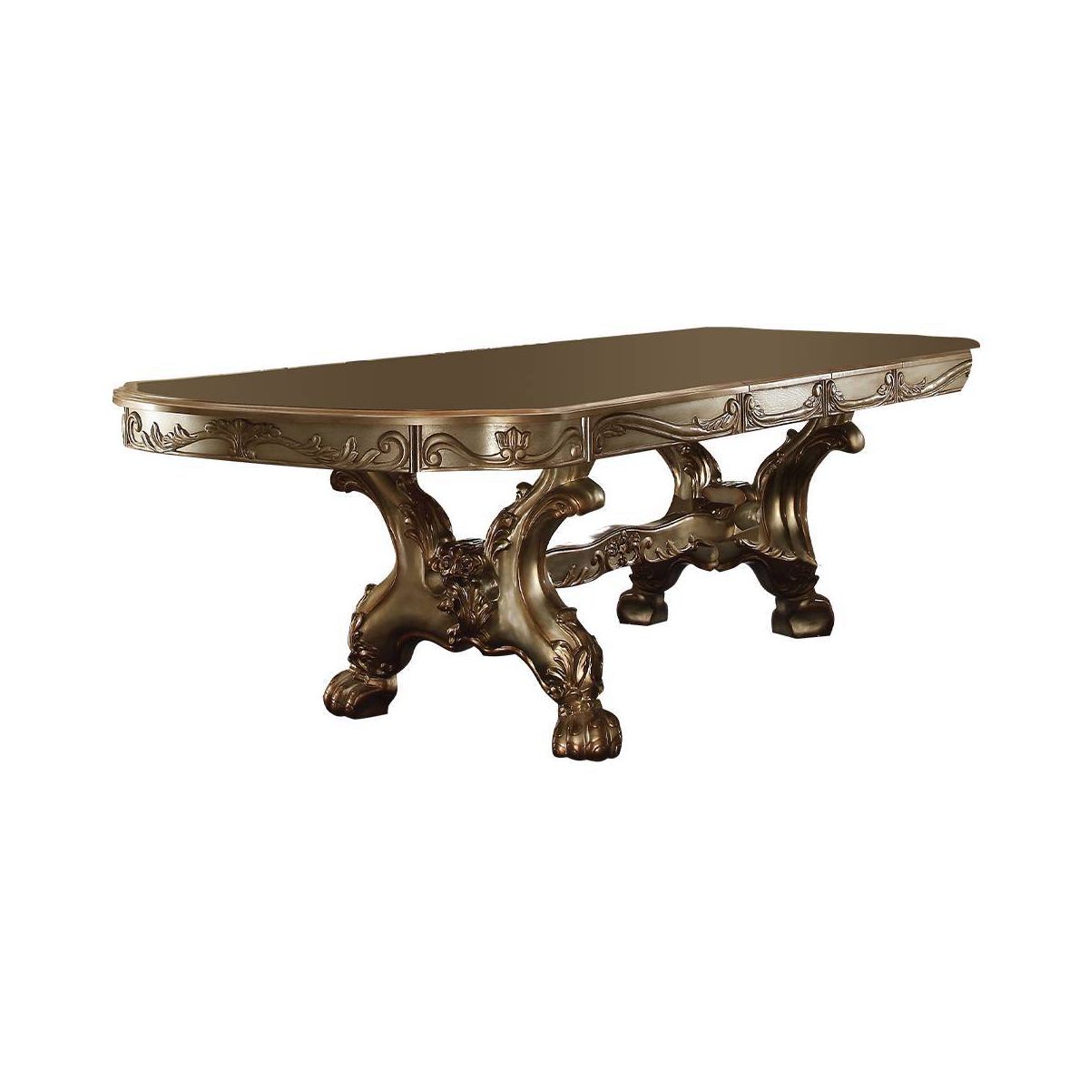 76"~108" Dresden Dining Table - Acme Furniture - thumbnail 3