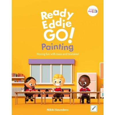 Ready Eddie Go! Painting - by  Nikki Saunders (Hardcover)