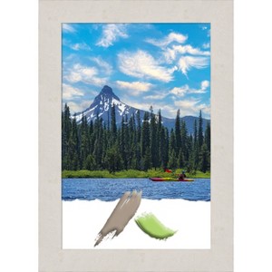 Amanti Art Rustic Plank White Picture Frame - 1 of 4