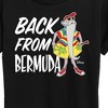 Women's - Disney - Straight Outta Bermuda Short Sleeve Graphic T-Shirt - 2 of 4