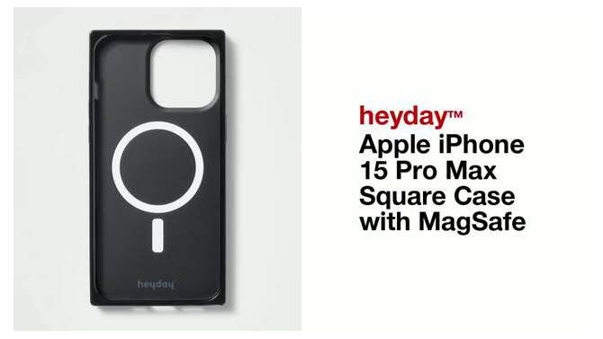 Apple iPhone 15 Pro Max Square Case with MagSafe - heyday™, 2 of 6, play video