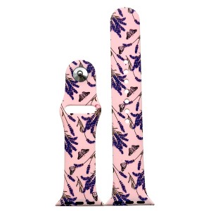 Olivia Pratt New Season Printed Silicone Apple Watch Band - 1 of 4