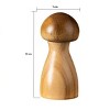 Mushroom Shaped Pepper Grinder Wooden Kitchen Grinding Tool - 2 of 4