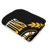 Boston Bruins NHL Plateau Silk Touch Throw Blanket 46X60 Inches - 3 of 4