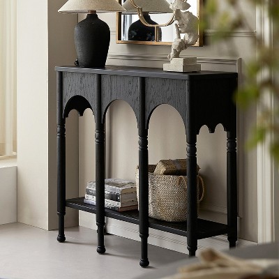 Etelifrank Solid Wood Console Table