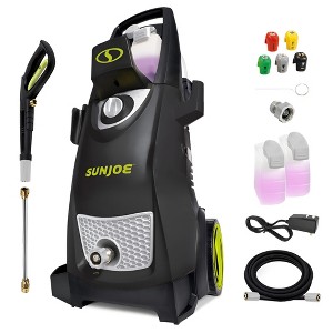 Sun Joe Electric Pressure Washer, Portable 14.5 Amp Corded Power Washer with Wheels, Extension Wand, and 5 Hose Nozzles, SPX3000 - 1 of 4