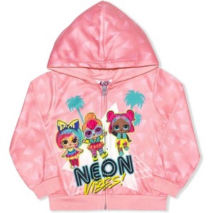 L.O.L. Surprise! Dolls Girls Zip Up Hoodie for Little and Big Girls - 1 of 3