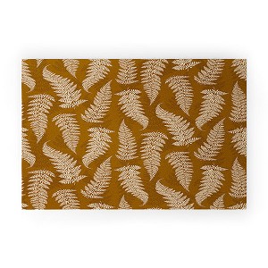 Avenie Countryside Garden Ferns  Looped Vinyl Welcome Mat - Society6 - 1 of 4
