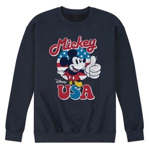 Men's - Disney - Americana Graphic Fleece Sweatshirt - 1 of 4