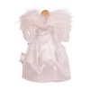 Kurt Adler 10-Inch Battery-Operated Silver and White Fairy Lighted Angel Tree Topper - 3 of 4