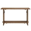 Alaterre Furniture 52" Bethel Acacia Wood Console Natural: Rectangular Entryway Table with Storage, Spot Clean - 3 of 4