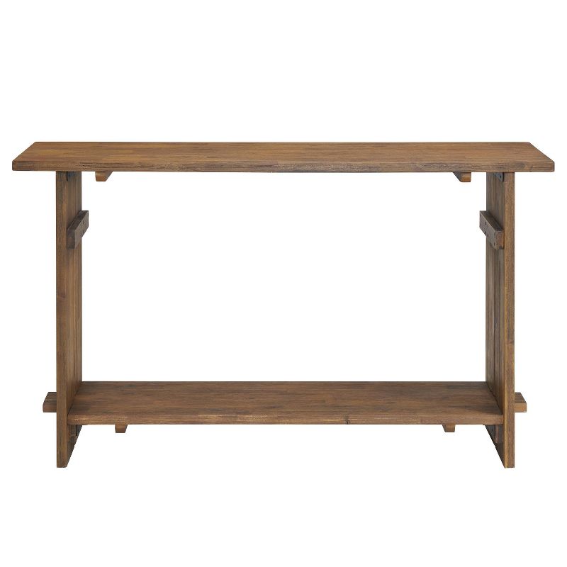 52&#34; Bethel Acacia Wood Console Natural - Alaterre Furniture, 3 of 8