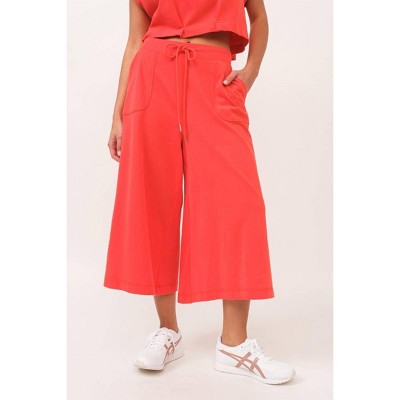 Women's Wide Leg Crop Pants - The GREii