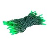 Novelty Lights M5 LED Christmas String Lights 50 Mini Bulbs (Green Wire, 25 Feet) - 4 of 4