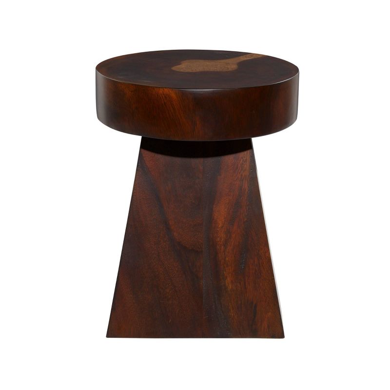 Contemporary Wood Accent Table Brown - Olivia &#38; May, 6 of 9