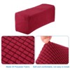 Unique Bargains Breathable Soft Wrinkle Resistant Polyester Armrest Covers - 4 of 4
