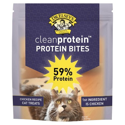 Dr. Elsey's Clean Protein Chicken Flavor Crunchy Cat Treats - 6oz