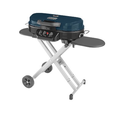 Photo 1 of Coleman RoadTrip 285 Portable Stand-Up Propane Grill-blue
