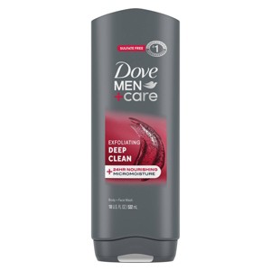 Dove Men+Care Deep Clean Micro Moisture Purifying Body Wash - 18 fl oz - 1 of 4