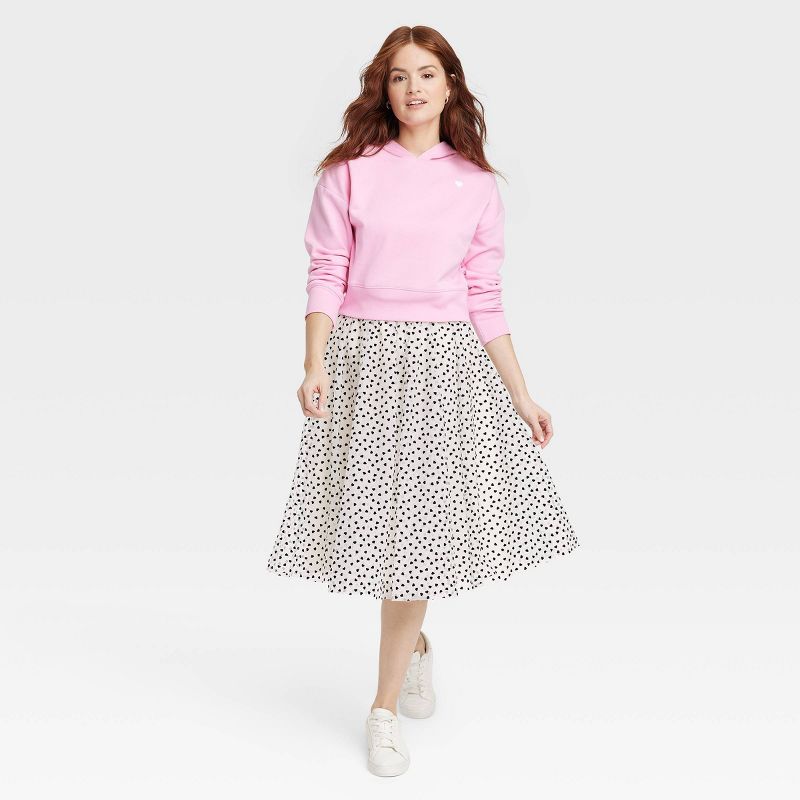 Women's Tulle Midi A-Line Skirt - A New Day™, 4 of 11