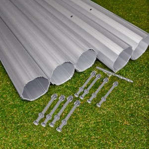Swim Central HydroTools Hexagonal Aluminum Solar Cover Reel Tube Kit - 3" x 24' - 1 of 3