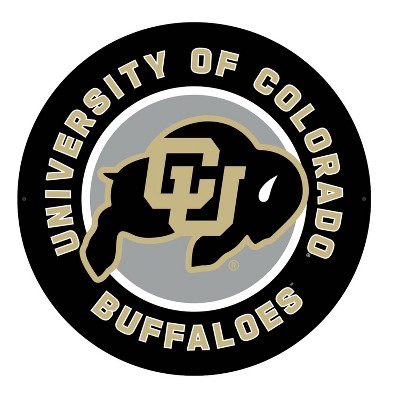 Evergreen Ultra-Thin Edgelight LED Wall Decor, Round, University of Colorado- 23 x 23 Inches Made In USA