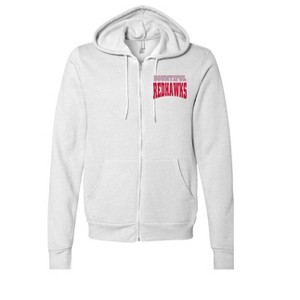 Adult Bountiful High School Redhawks Name Full-Zip Fleece Hoodie ...