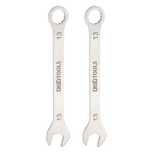 Unique Bargains 3Cr13 Stainless Steel Metric Thin Combination Wrenches 2 Pcs - 1 of 4