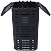 Garden Composter Bin Made From Recycled Plastic, Outdoor Compost Bin, 90/132 Gallons Large Compost Bin,abstract,black,25in,2.08ft - 3 of 4