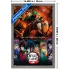 Trends International Demon Slayer: Infinity Castle (2025) - Key Art Framed Wall Poster Prints - 3 of 4